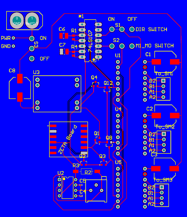 PCB 2D Layout