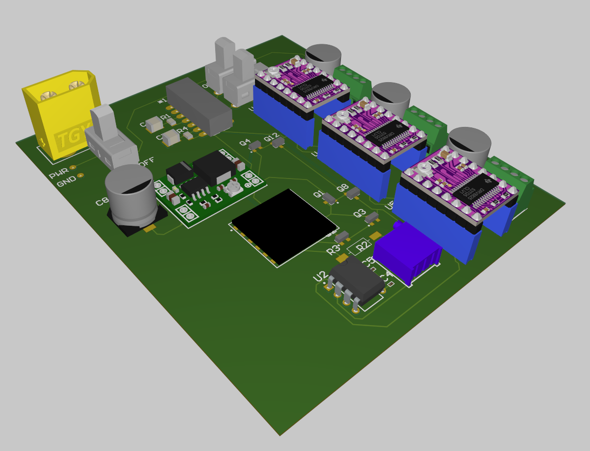 3D PCB Rendering